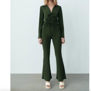 ZARA BASIC FLOWING TROUSERS